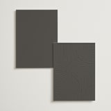 "Clarity" - Menus in Diamond by Heather Cairl - Back of Card Options