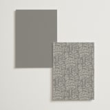 "White Oak" - Menus in Dove by Amy Kross - Back of Card Options