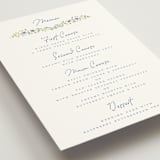 "Meadow Whisper" - Menus in Meadow by Petra Kern - Detail