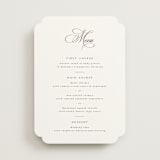 "Side by Side" - Menus in Tuxedo by Orasie - Front