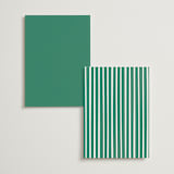 "Palm Tree Crest" - Menus in Palm by Erika Firm - Back of Card Options