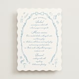 "Royalty" - Menus in Capri by Creo Study - Front