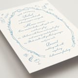 "Royalty" - Menus in Capri by Creo Study - Detail