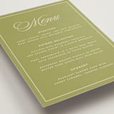 "rory" - Menus in Olive by Ellen Schlegelmilch - Detail