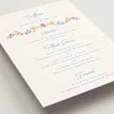 "Everlasting Romance" - Menus in Meadow by Petra Kern - Detail
