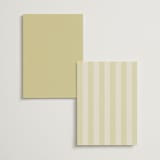 "palmetto" - Menus in Lime by Ellen Schlegelmilch - Back of Card Options