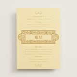 "Vintage Label" - Menus in Butter by Nazia Hyder - Front