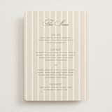 "Summer Fields" - Menus in Petal by Lisa Joanna Harrison - Front