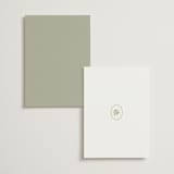 "Summer Fields" - Menus in Petal by Lisa Joanna Harrison - Back of Card Options