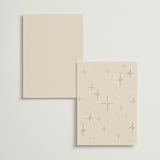 "The Swan" - Menus in Buttercream by Helena Vitto - Back of Card Options