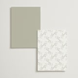 "Modern Romance" - Menus in Obsidian by Jennifer Postorino - Back of Card Options