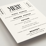 "Bold Stack" - Menus in Noir by Alethea and Ruth - Detail