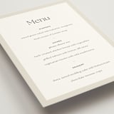 "monogram edit" - Menus in Sandstone by Sara Hicks Malone - Detail