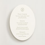 "Perriand" - Menus in Moss by Megan Davis - Front