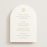 "Perriand" - Menus in Moss by Megan Davis - Front