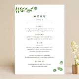 "Leaf Arc" - Menus in Sage by Ariel Rutland - Front
