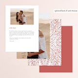 "AMAYA" - Menus in Blush by Kanika Mathur - Back of Card Options