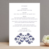 "Topkapi" - Menus in Cobalt by Nazia Hyder - Front