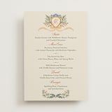 "Garden Heirloom" - Menus in Garden by Elly - Front