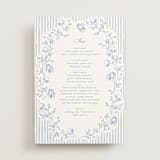 "Constance" - Menus in Sky by Robert and Stella - Front