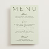 "Swoon" - Menus in Lemongrass by Sam Dubeau - Front