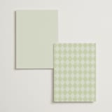 "Swoon" - Menus in Lemongrass by Sam Dubeau - Back of Card Options