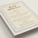 "Italian Whimsy" - Menus in Garden by Carmia Jordaan - Detail