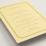 "Enchanted Rose from Disney's Beauty & The Beast" - Menus in Mimosa by Leah Bisch - Detail