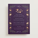 "Disney's Tangled Lanterns" - Menus in Twilight by Simona Camp - Front