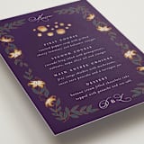 "Disney's Tangled Lanterns" - Menus in Twilight by Simona Camp - Detail
