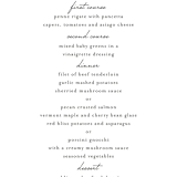 "Echeveria" - Menus in Prussian Blue by Susan Moyal - Detail