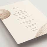 "gentleness" - Menus in Sand by Sumak Studio - Detail