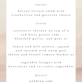 "desert dream" - Menus in Sand by Maja Cunningham - Detail