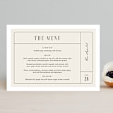 "Everlasting" - Menus in Cotton by FRANI - Front