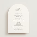"Simply Classic" - Menus in Ebony by Laura Hamm - Front