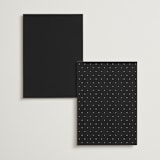 "Simply Classic" - Menus in Ebony by Laura Hamm - Back of Card Options