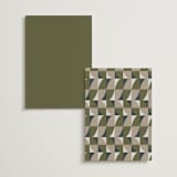 "Eisin" - Menus in Vanilla Bean by Pati Cascino - Back of Card Options