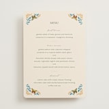 "Flutter" - Menus in Sunset by Jen Owens - Front