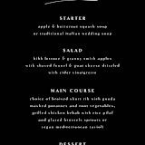 "A formal request" - Menus in Jet by Lea Delaveris - Detail