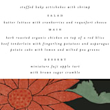"Kota" - Menus in Onyx by Nazia Hyder - Detail