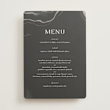"marbled agate" - Menus in Iron by Kimberley Henze - Front