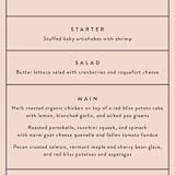 "The Grid" - Menus in Rosebud by Mansi Verma - Detail