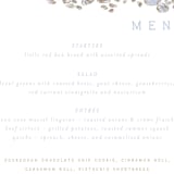 "Rocky Seaside Frame" - Menus in Ocean by Shiny Penny Studio - Detail