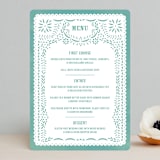 "Fiesta Folk Art" - Menus in Lagoon by root beer float - Front