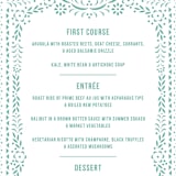 "Fiesta Folk Art" - Menus in Lagoon by root beer float - Detail