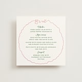 "Squiggly type" - Menus in Carnation by Creo Study - Front