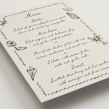 "Puglia" - Menus in Rock by Pati Cascino - Detail