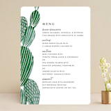"Painted Cacti" - Menus in Cactus by Olivia Raufman - Front