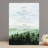 "mountain wedding" - Menus in Summer by Anastasia Makarova - Front