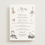 "Holidays ink doodles" - Menus in Enchanted Holiday by Cass Loh - Front